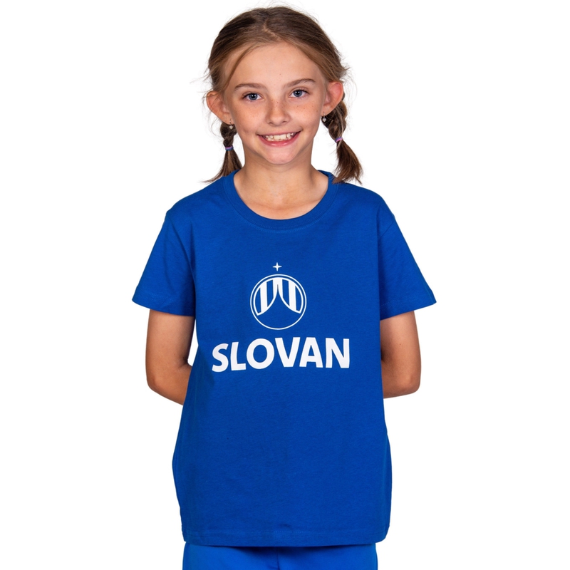 T-shirt blau 2024 für Kinder