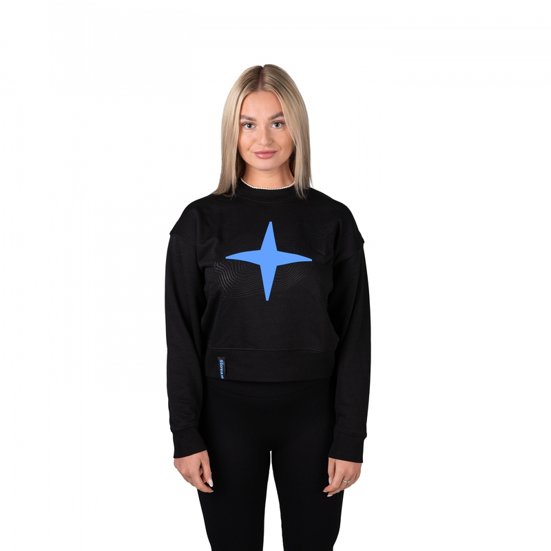 Frauensweatshirt Premium schwarz