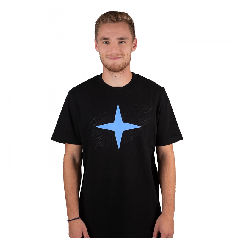 T-Shirt Premium black star