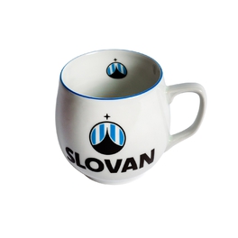 Weißer Becher KAFFEE KLEIN (NL)