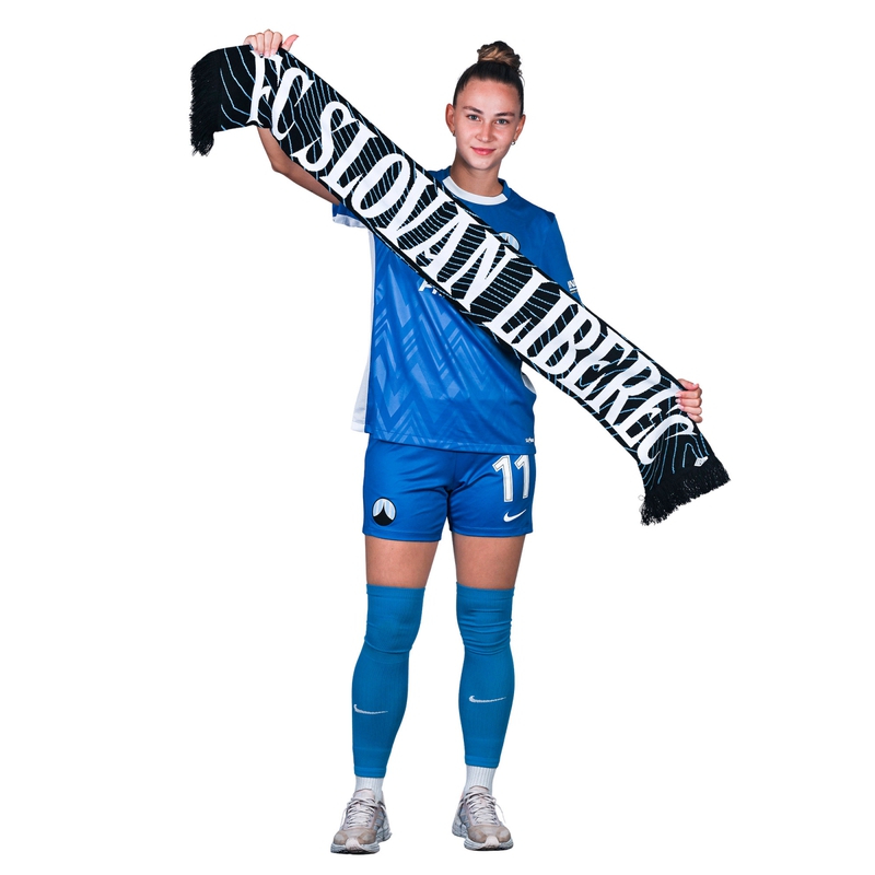 Šála 25 pletená FC SLOVAN LIBEREC