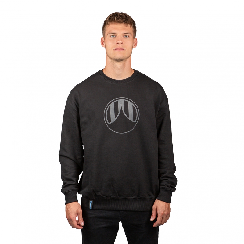 Sweatshirt black logo