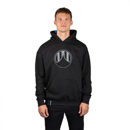 Schwarzer Hoodie mit LOGO
