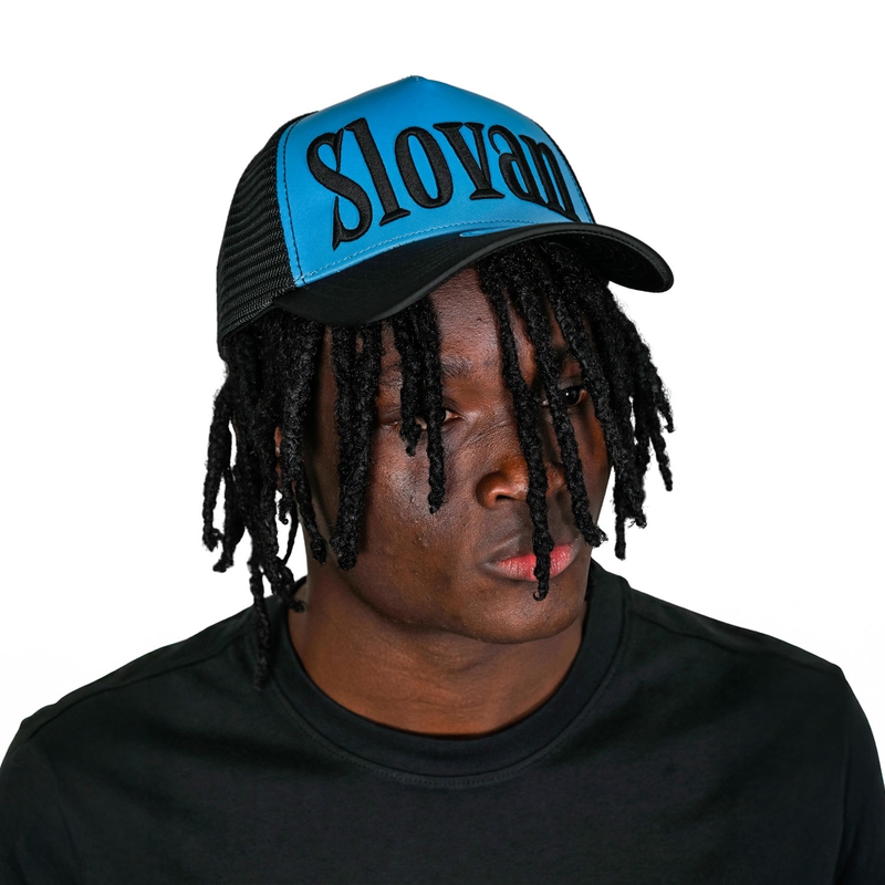  Baseballkappe blau schwarz