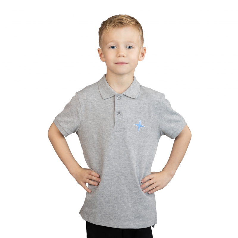 Kinderpoloshirt mit Stern