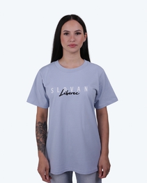 Damen-T-Shirt blau Slovan