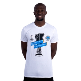 T-Shirt Europa League weiß - unisex