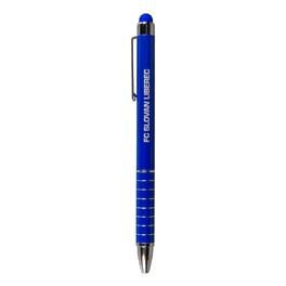 Blue metal ballpoint pen (thin)