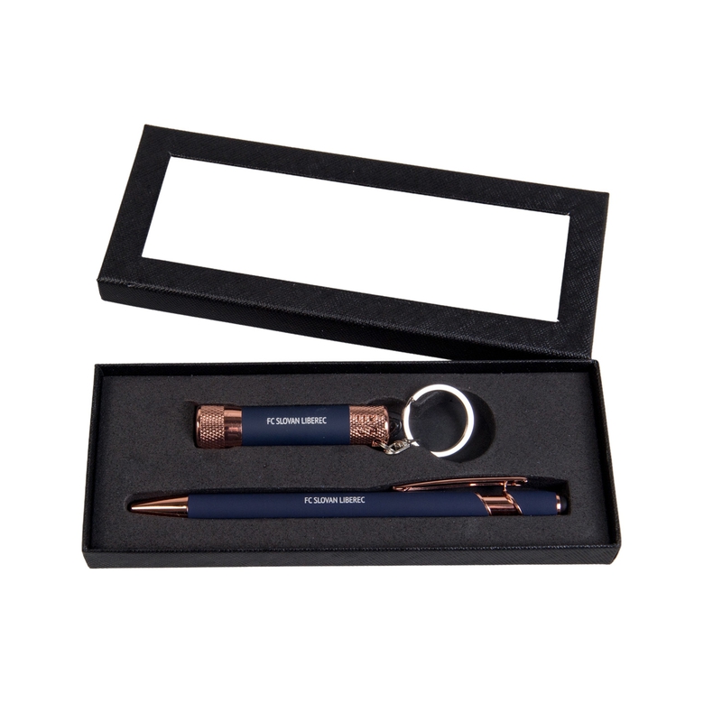 FC SLOVAN gift set (pen + led flashlight)  