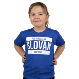 Kinder-T-Shirt blau Slovan