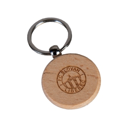 Wooden key ring - FC SLOVAN