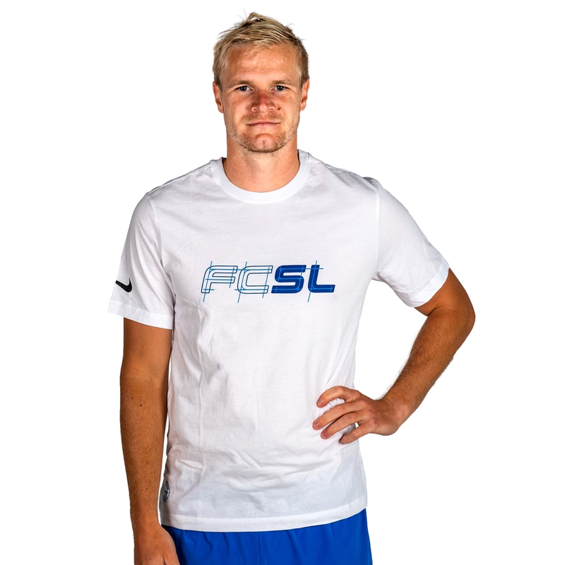 T-Shirt NIKE FCSL | weiß (model 2022)