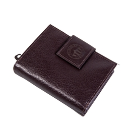 Portemonnaie aus Leder mit Logo  